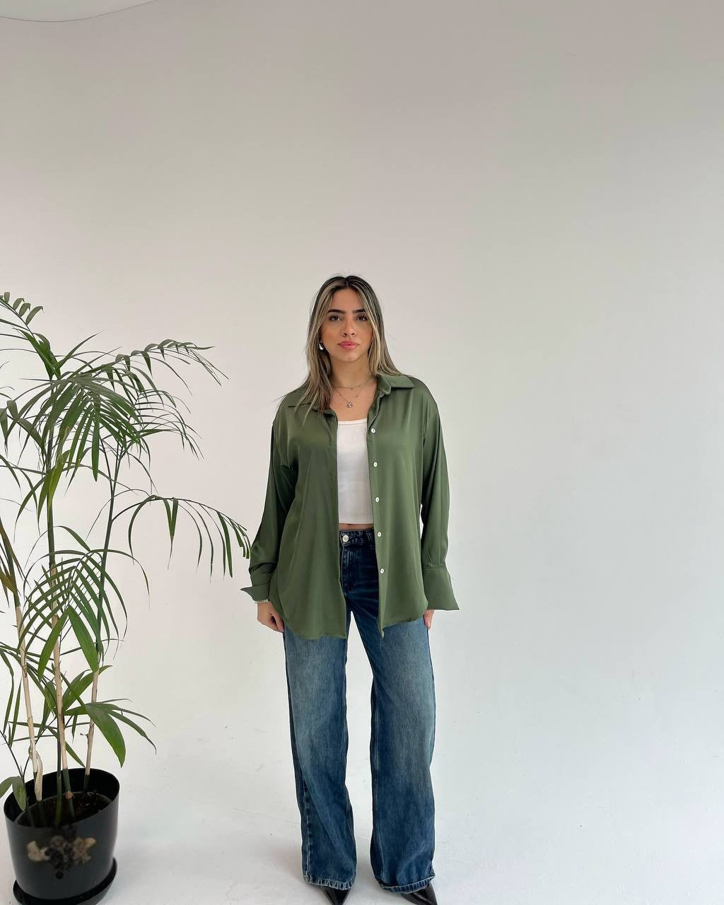 Satin Shirt