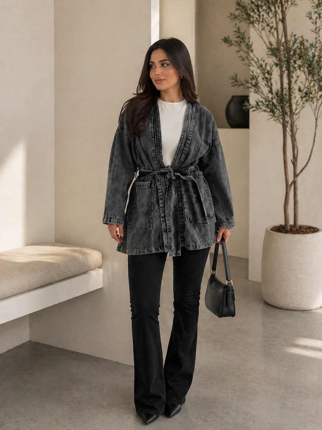 Denim Cardigan