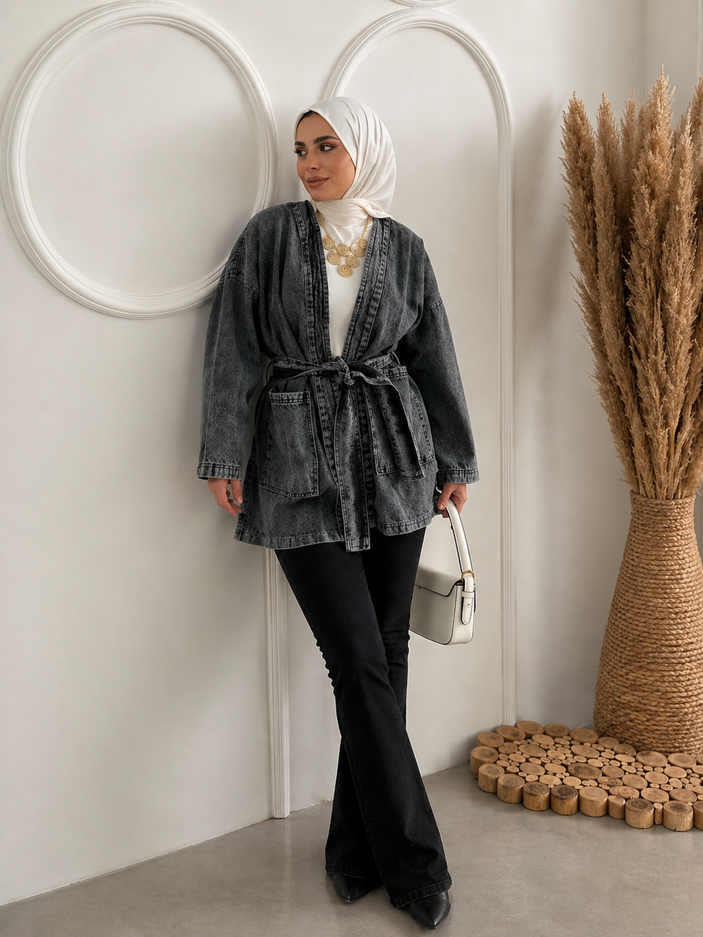 Denim Cardigan
