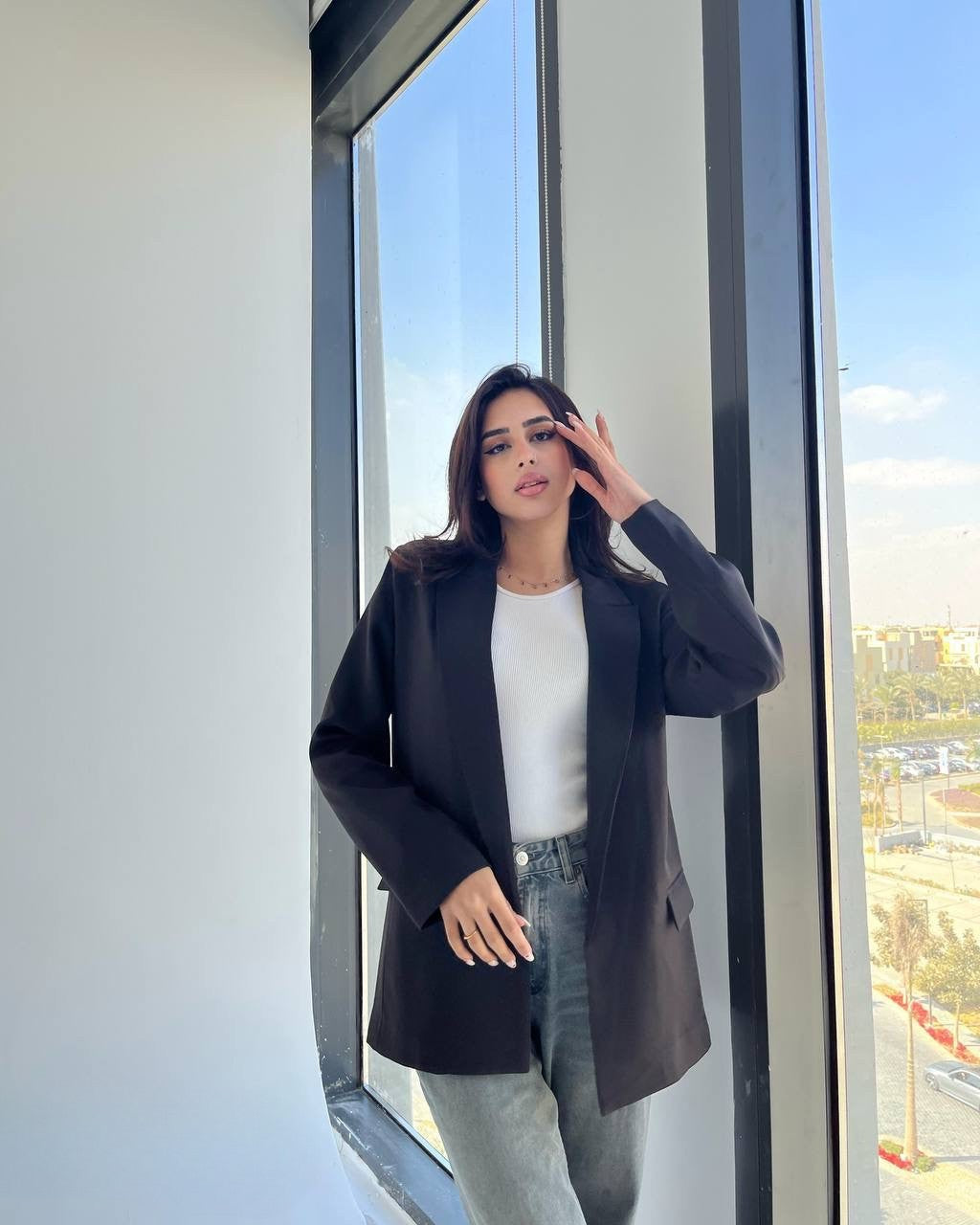 Rosaline Regular Fit Blazer with Lining