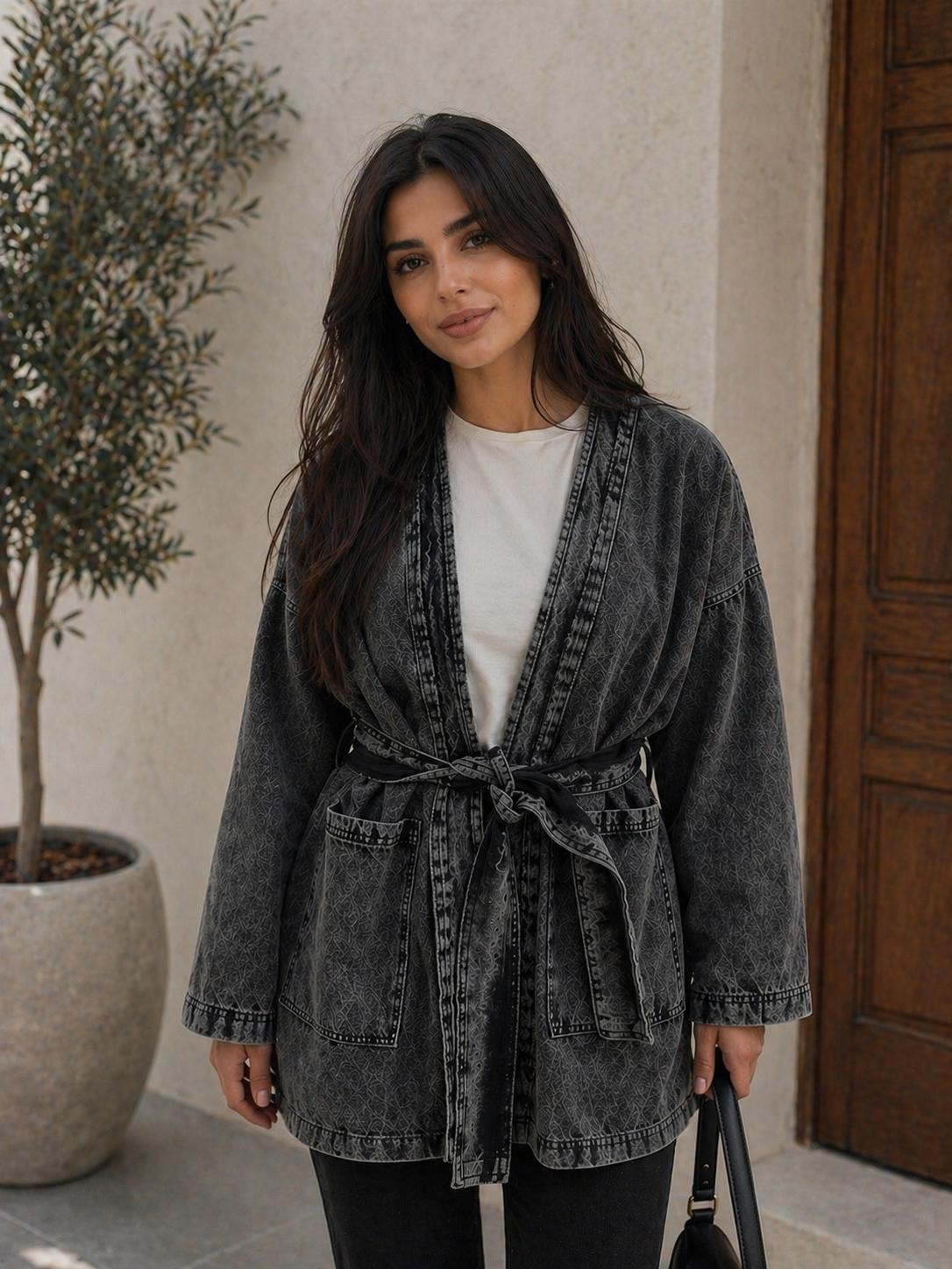 Denim Cardigan