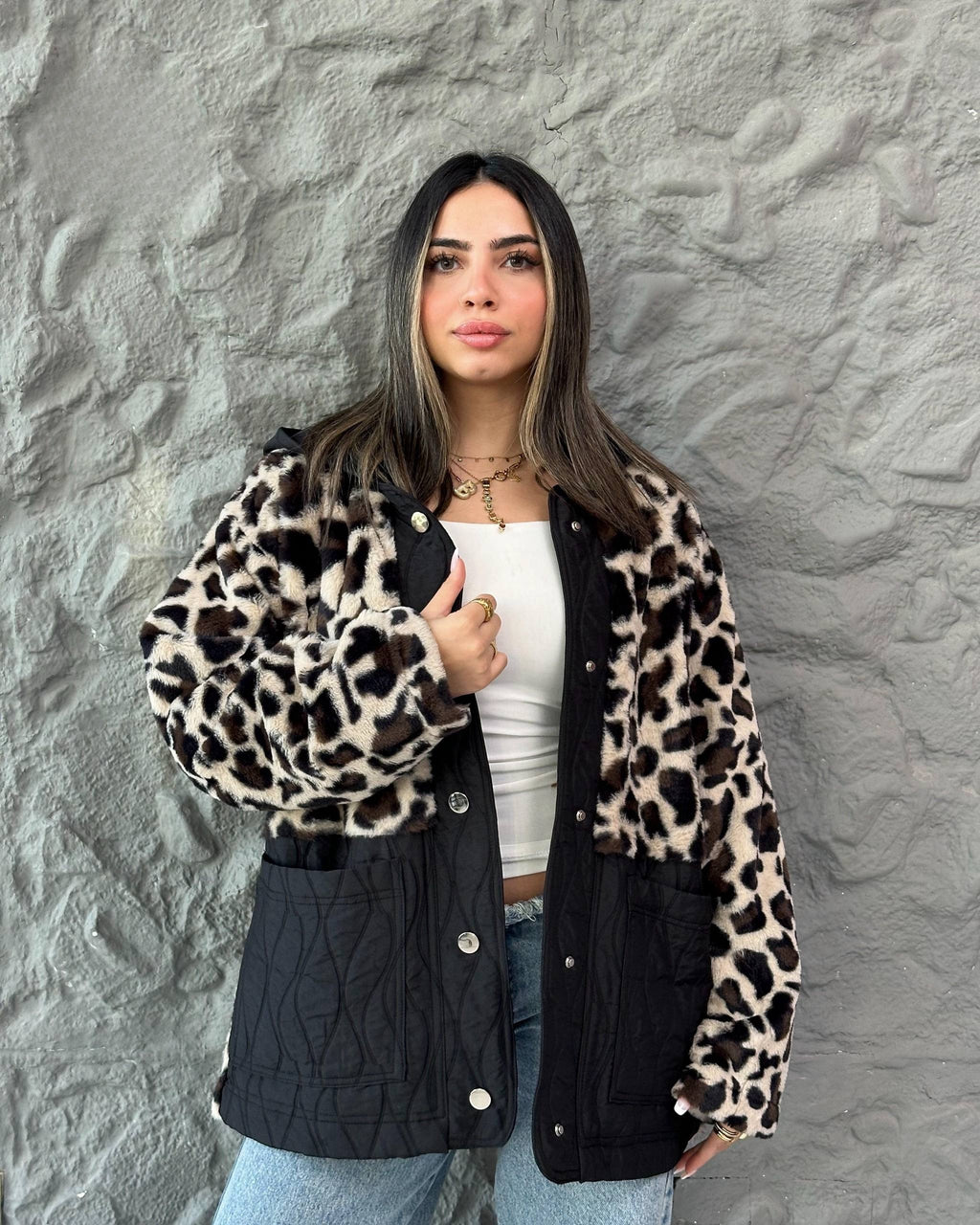 IVOIRE kapxfur Jacket