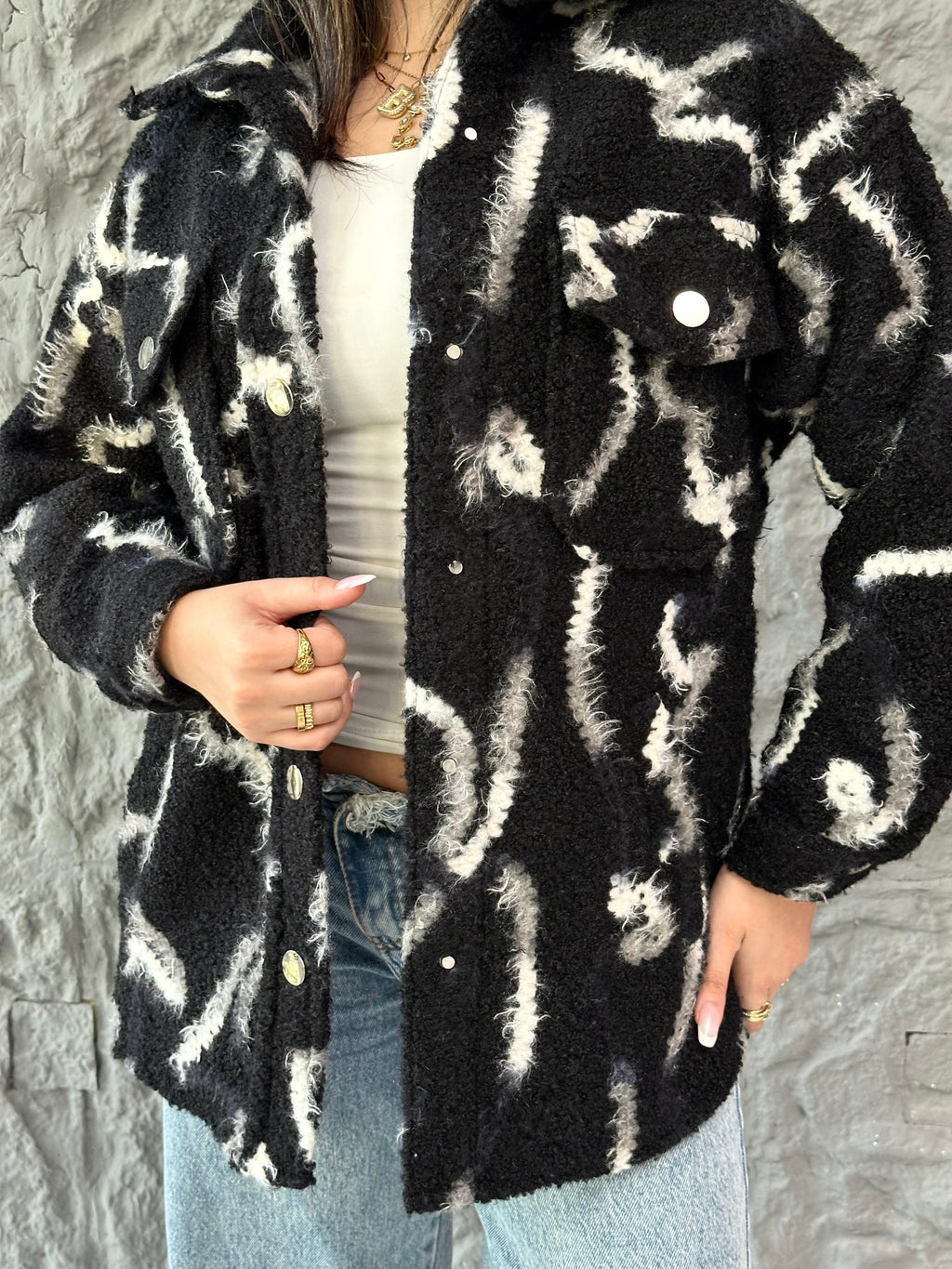 Textured Winter Jacket