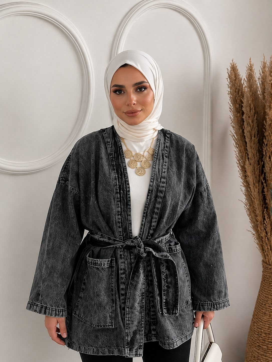 Denim Cardigan