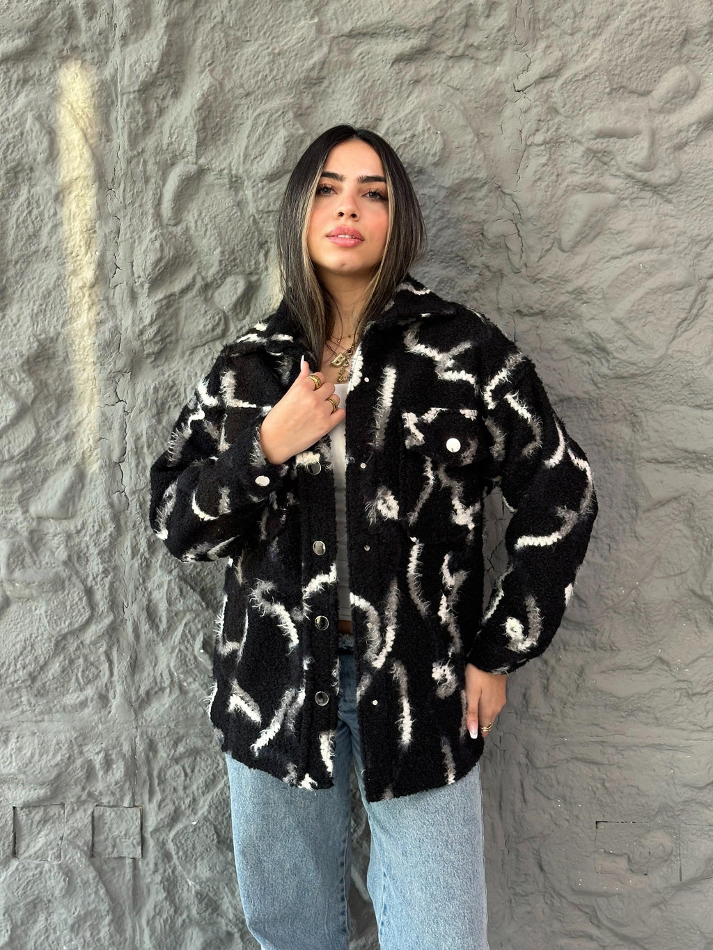 Textured Winter Jacket