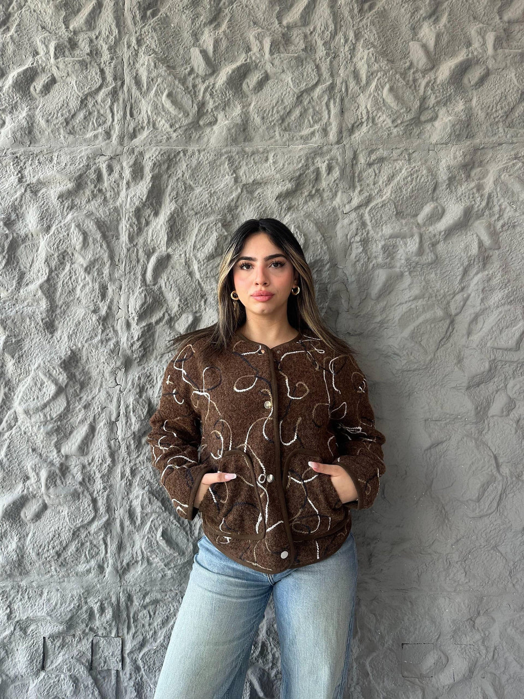 IVOIRE Embroidered Jacket