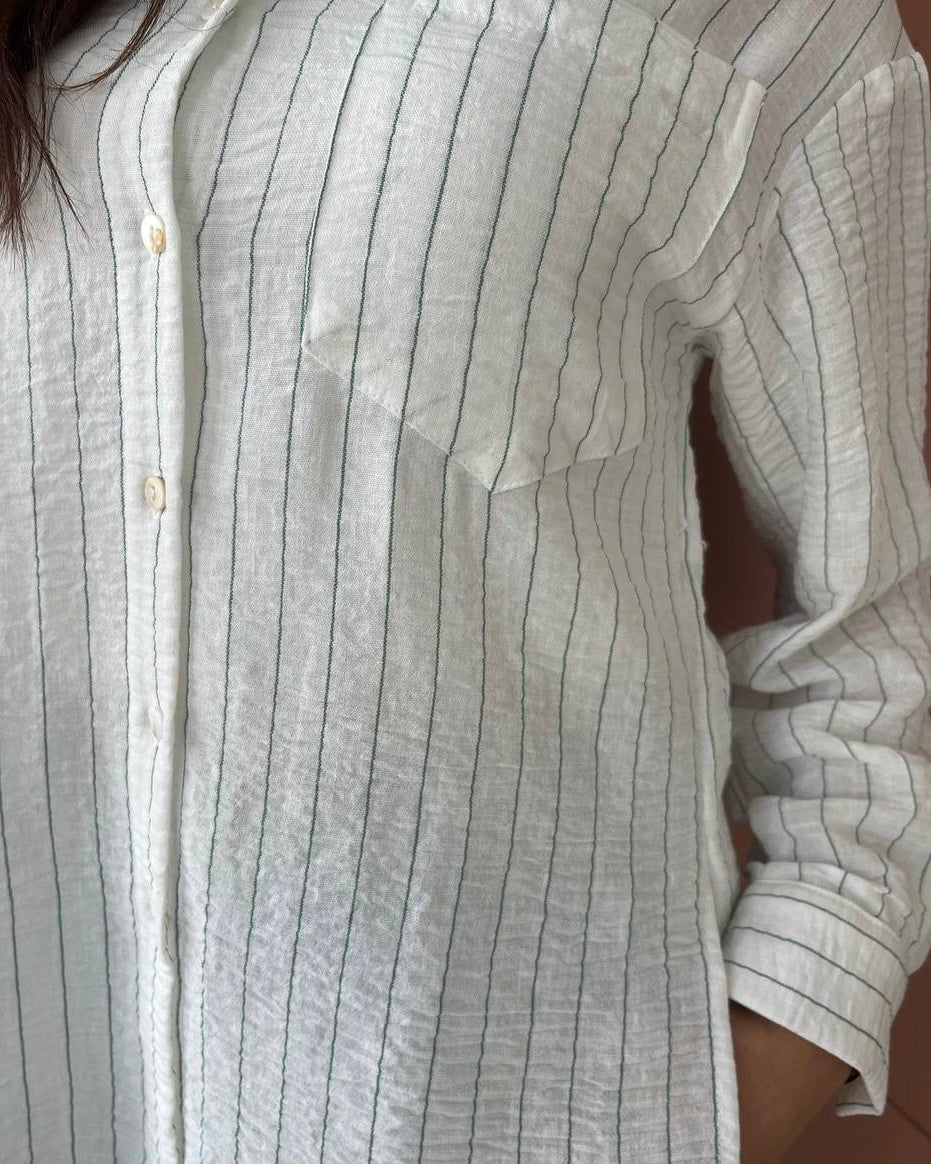 Striped Oversized Shirt