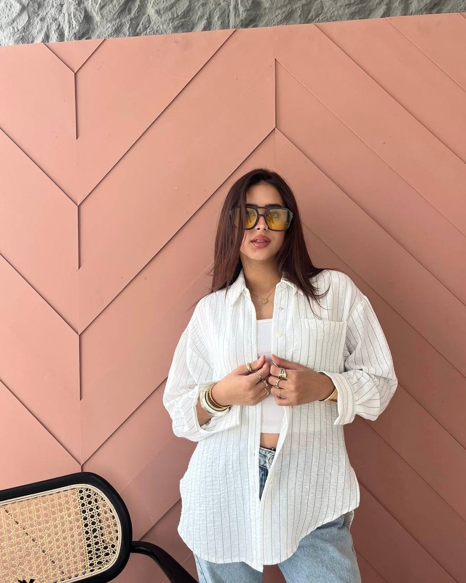 Striped Oversized Shirt