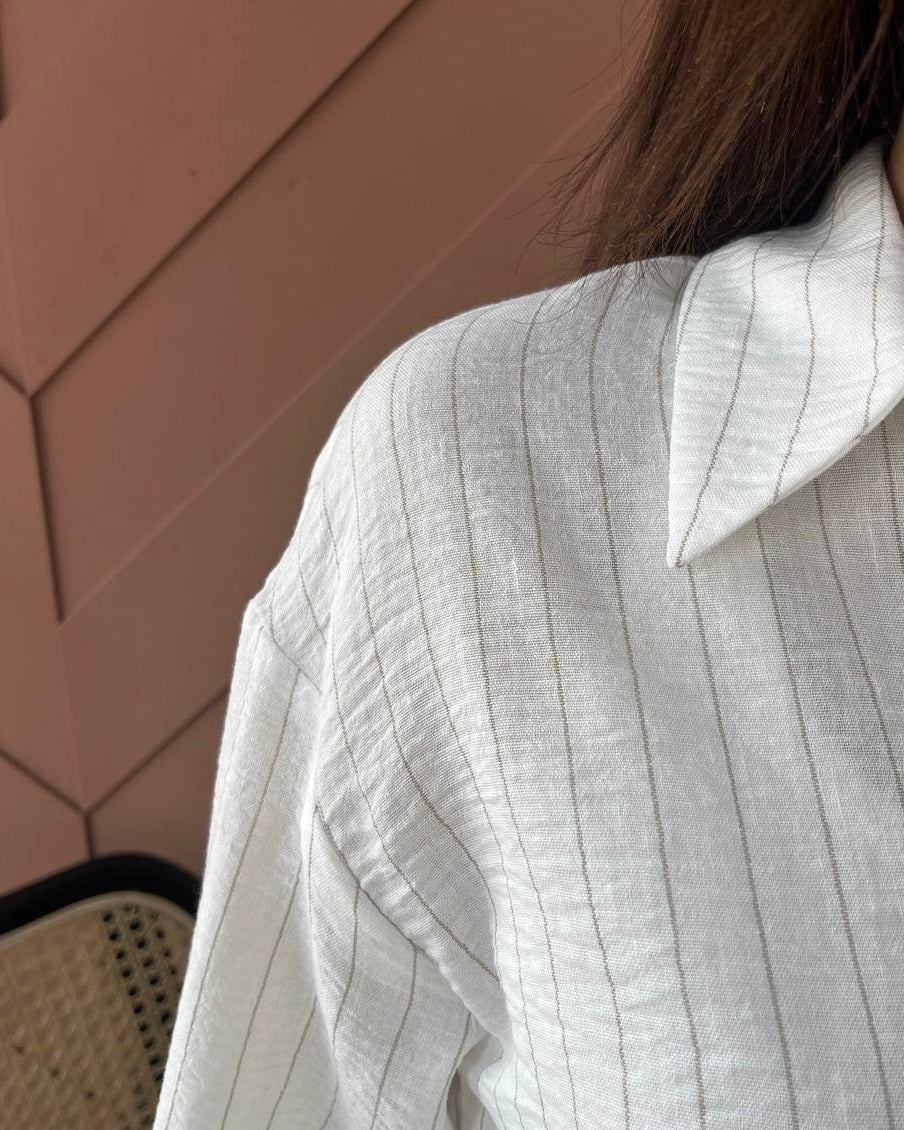 Striped Oversized Shirt