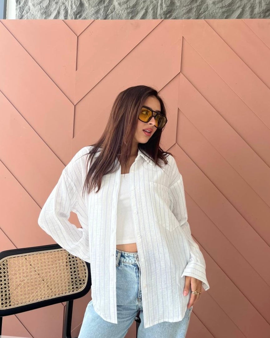 Striped Oversized Shirt