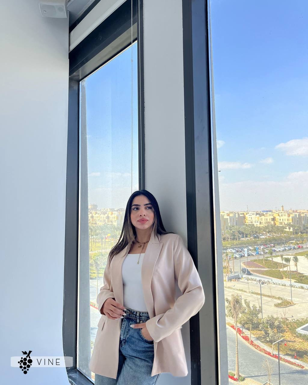 Rosaline Regular Fit Blazer with Lining