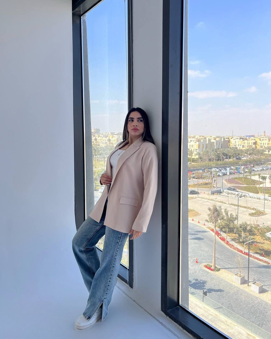 Rosaline Regular Fit Blazer with Lining